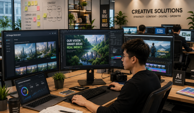 Ý tưởng kinh doanh dịch vụ agency content AI cho SME