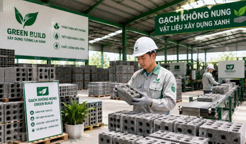 Ý tưởng kinh doanh vật liệu xây dựng xanh từ gạch không nung