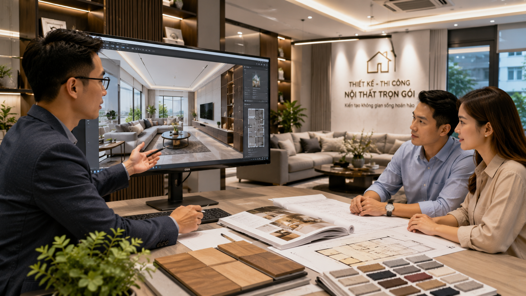 Ý tưởng kinh doanh dịch vụ thiết kế thi công nội thất trọn gói