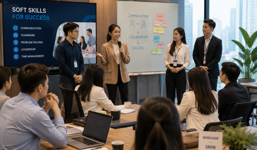 Ý tưởng kinh doanh trung tâm đào tạo kỹ năng mềm cho người đi làm