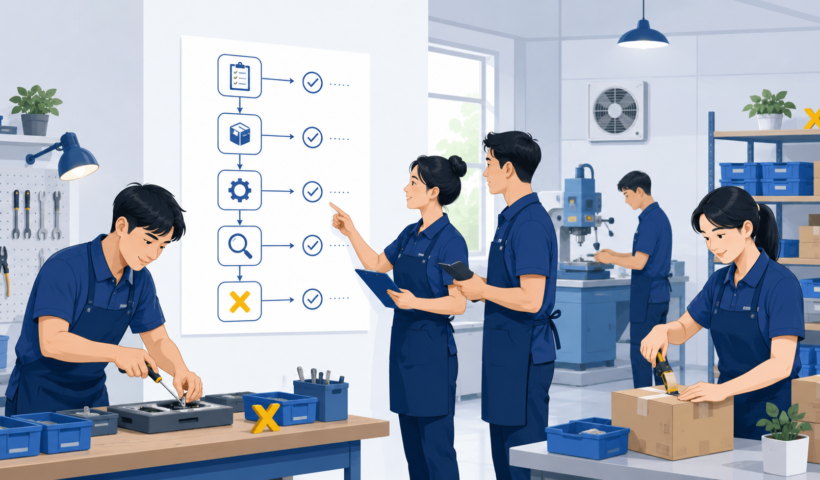 Kỹ năng xây dựng quy trình vận hành chuẩn (SOP) cho doanh nghiệp nhỏ