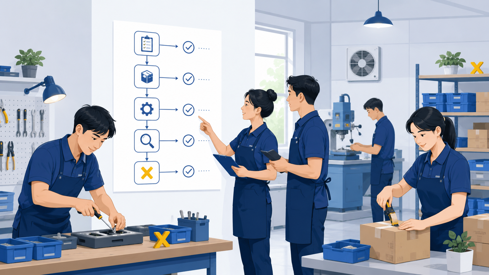 Kỹ năng xây dựng quy trình vận hành chuẩn (SOP) cho doanh nghiệp nhỏ