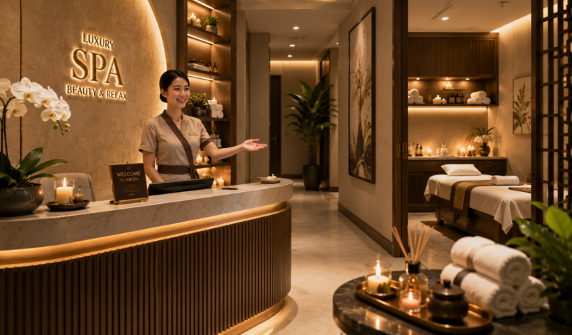 Ý tưởng kinh doanh dịch vụ massage spa thư giãn theo giờ