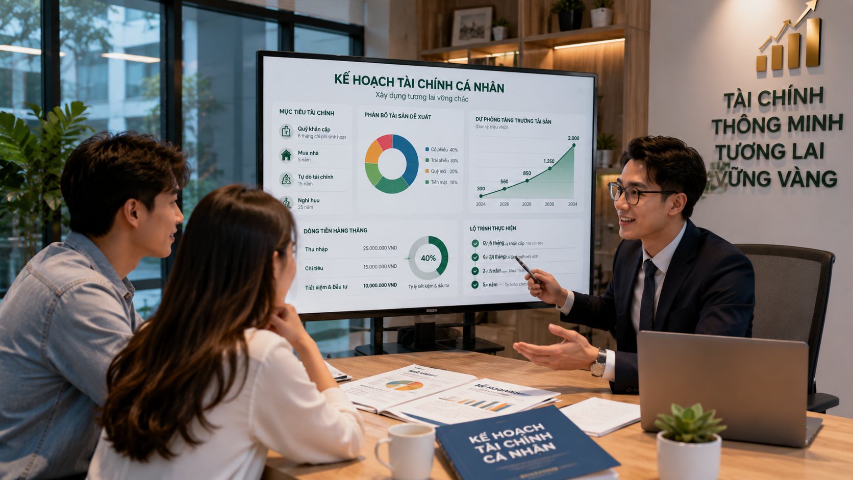 Ý tưởng kinh doanh dịch vụ tư vấn tài chính cá nhân cho người trẻ