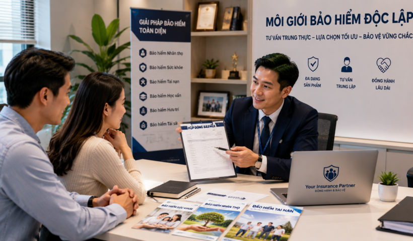 Ý tưởng kinh doanh mô hình môi giới bảo hiểm độc lập