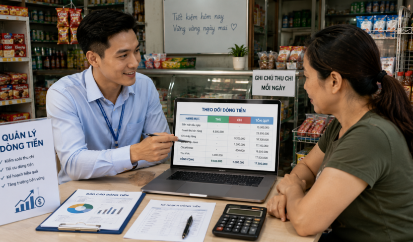 Ý tưởng kinh doanh dịch vụ tư vấn quản lý dòng tiền hộ kinh doanh