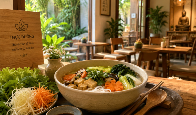 Ý tưởng kinh doanh quán bún phở chay thực dưỡng