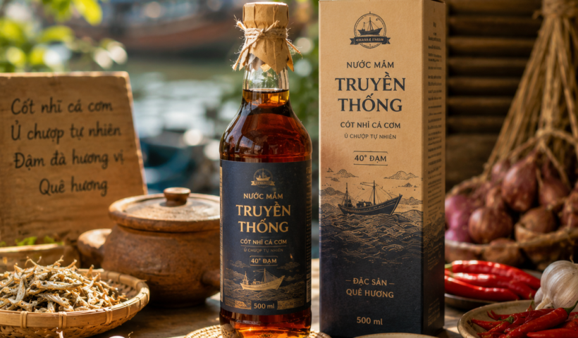 Ý tưởng kinh doanh sản xuất nước mắm và gia vị truyền thống đóng gói
