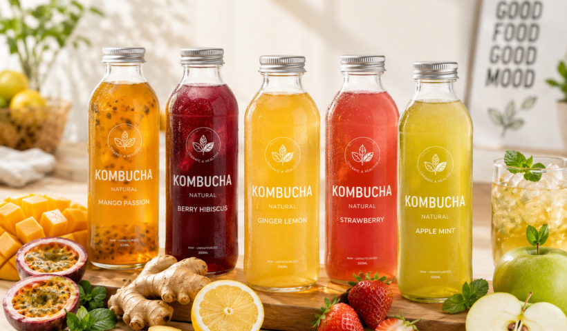 Ý tưởng kinh doanh sản xuất và bán đồ uống lên men (kombucha, kefir)