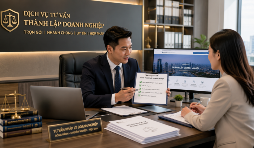 Ý tưởng kinh doanh dịch vụ tư vấn thành lập doanh nghiệp trọn gói
