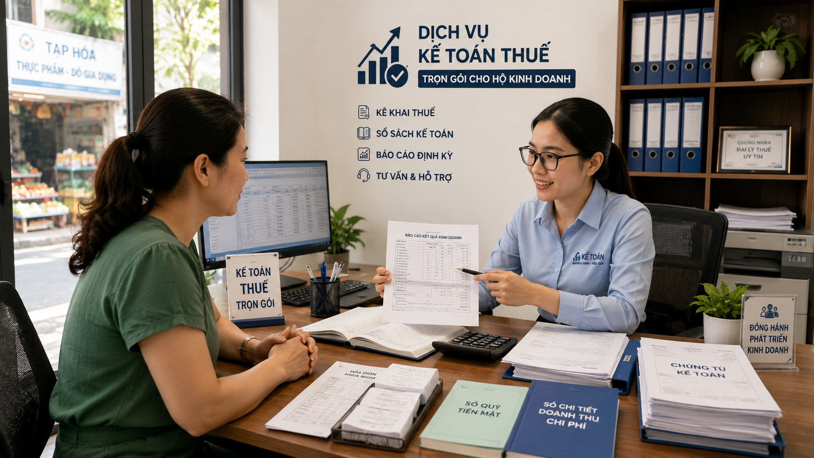 Ý tưởng kinh doanh dịch vụ kế toán thuế trọn gói cho hộ kinh doanh