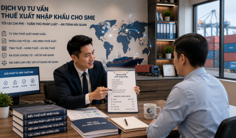 Ý tưởng kinh doanh dịch vụ tư vấn thuế xuất nhập khẩu cho SME