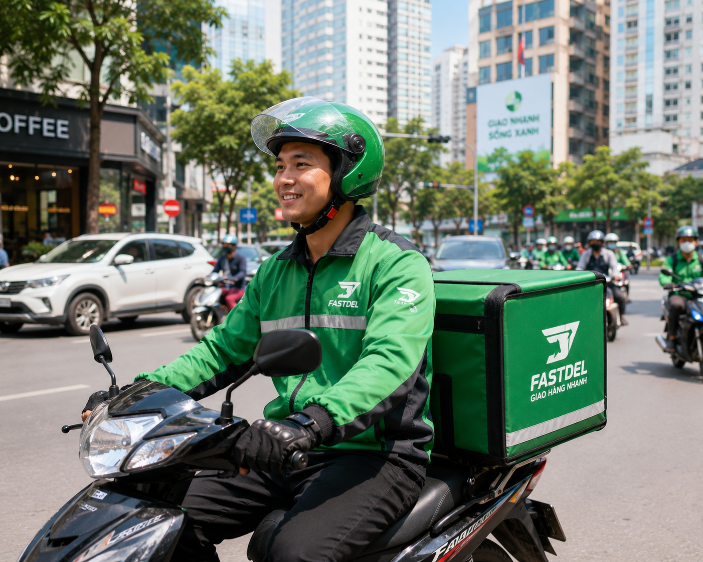 Ý tưởng kinh doanh dịch vụ giao hàng nhanh nội thành cho shop online