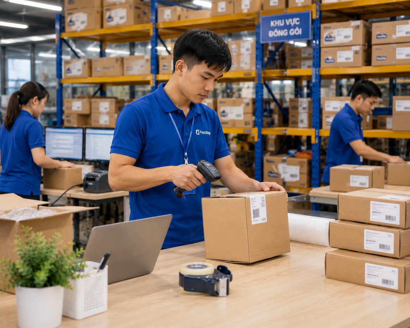 Ý tưởng kinh doanh dịch vụ fulfillment đóng gói cho shop online