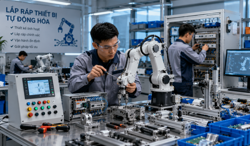 Ý tưởng kinh doanh lắp ráp thiết bị tự động hóa quy mô nhỏ