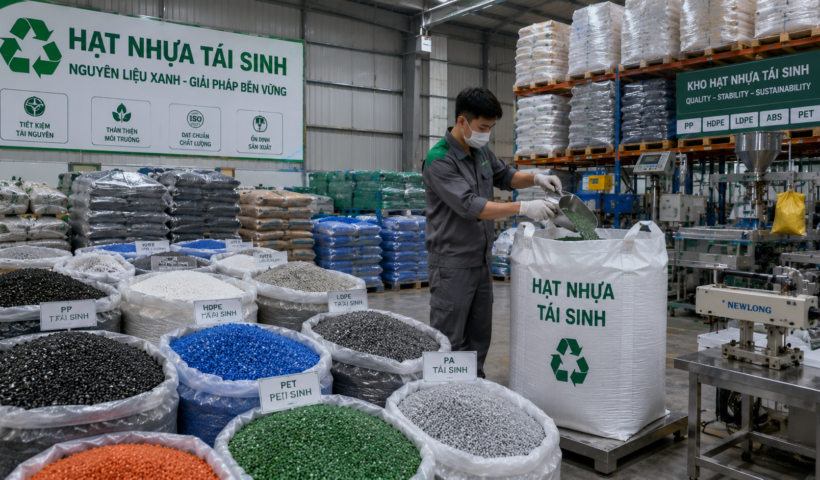 Ý tưởng kinh doanh hạt nhựa tái sinh cho nhà máy sản xuất