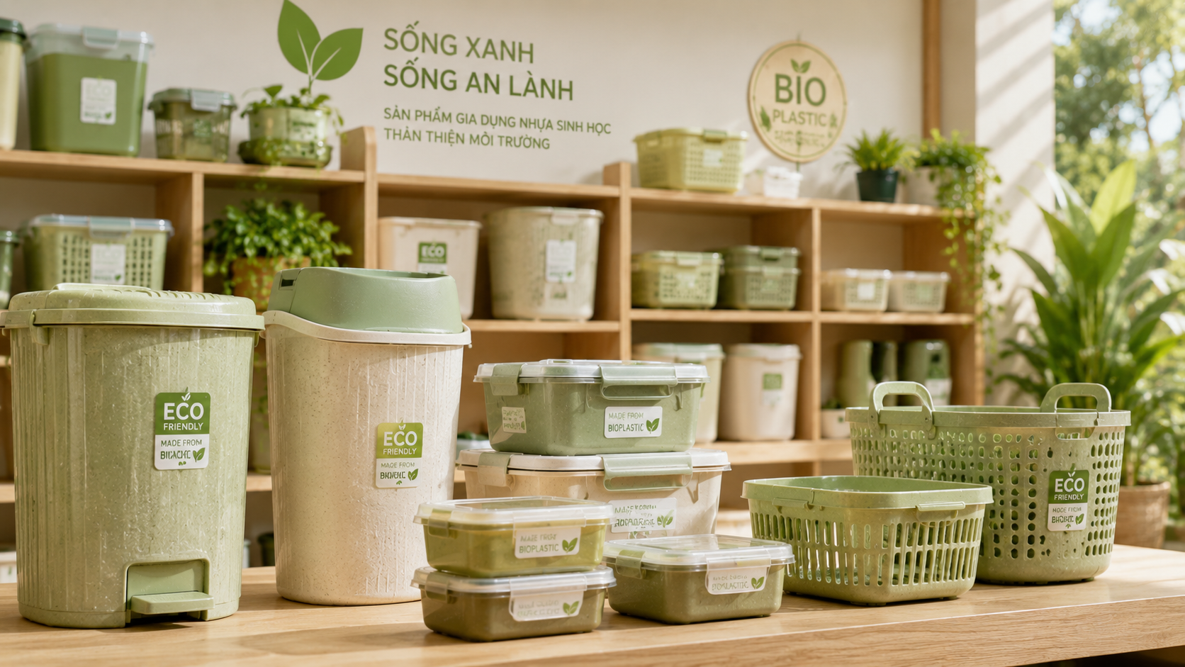 Ý tưởng kinh doanh đồ gia dụng nhựa thân thiện môi trường