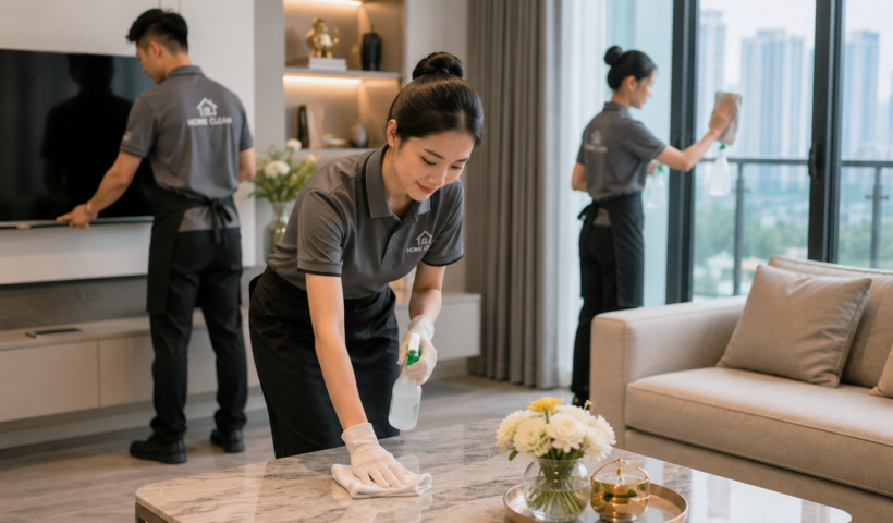 Ý tưởng kinh doanh dịch vụ vệ sinh dọn dẹp nhà ở định kỳ
