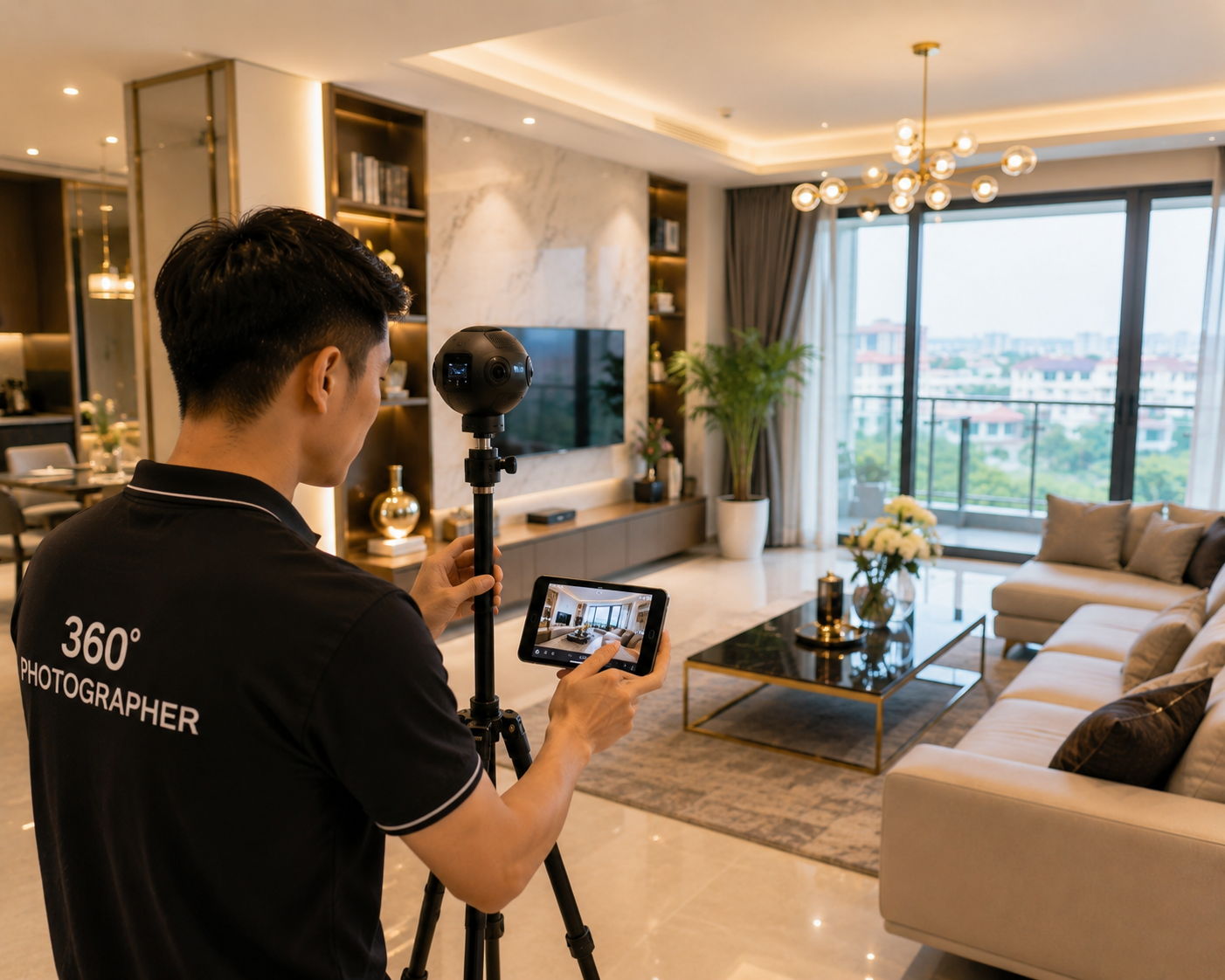 Ý tưởng kinh doanh dịch vụ chụp ảnh video 360 độ bất động sản