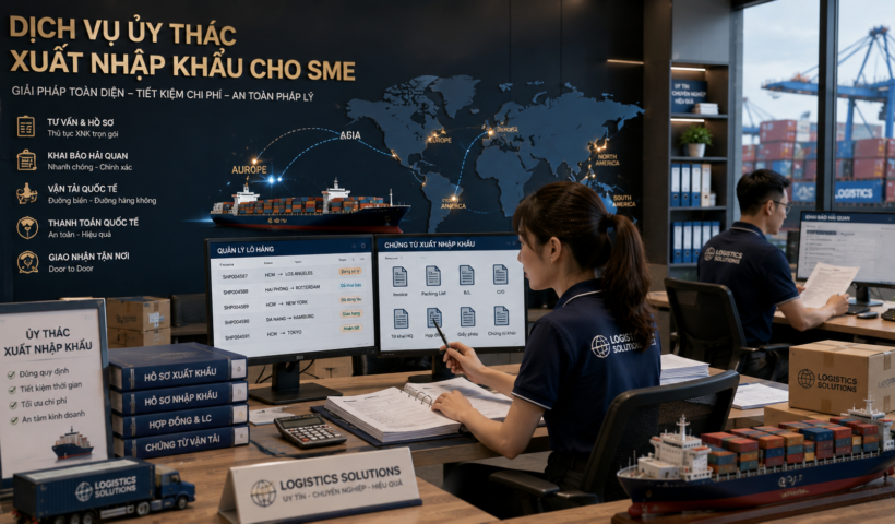 Ý tưởng kinh doanh dịch vụ ủy thác xuất nhập khẩu cho SME