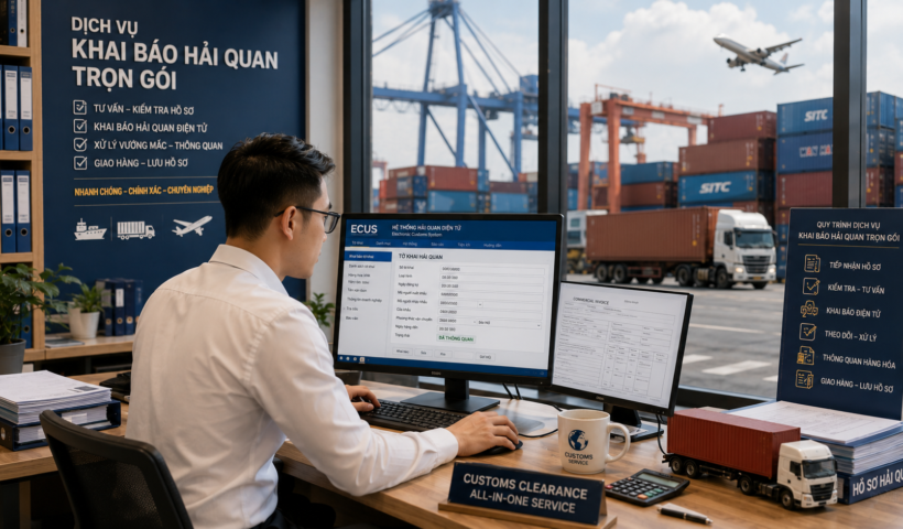 Ý tưởng kinh doanh dịch vụ khai báo hải quan trọn gói