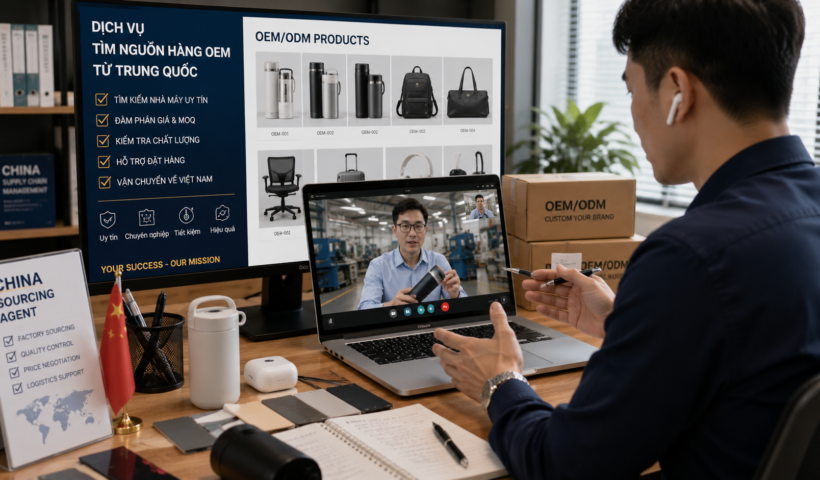 Ý tưởng kinh doanh dịch vụ tìm nguồn hàng OEM từ Trung Quốc