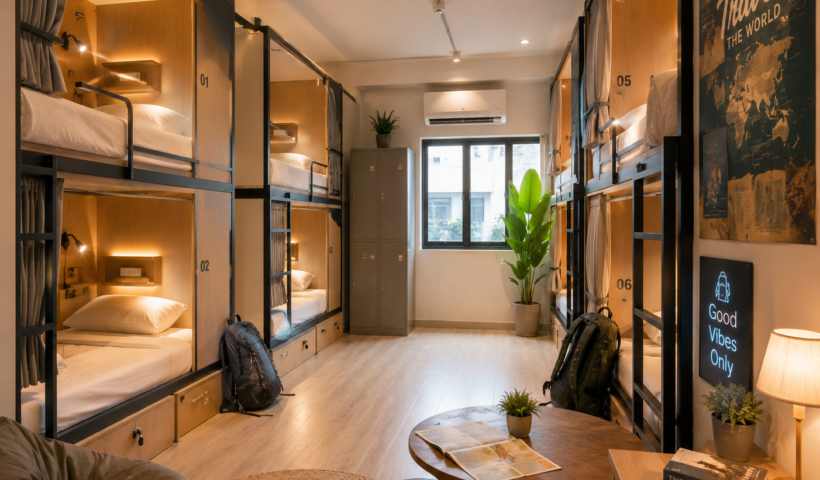 Ý tưởng kinh doanh khách sạn capsule/dorm tiết kiệm