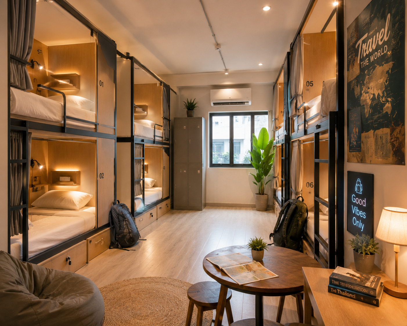 Ý tưởng kinh doanh khách sạn capsule/dorm tiết kiệm