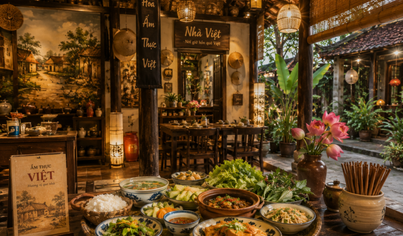 Ý tưởng kinh doanh nhà hàng ẩm thực vùng miền theo concept