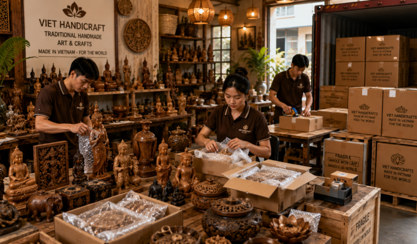 Ý tưởng kinh doanh hàng thủ công mỹ nghệ xuất khẩu