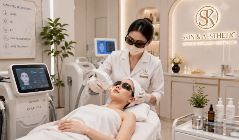 Ý tưởng kinh doanh dịch vụ chăm sóc da và trị liệu thẩm mỹ công nghệ cao