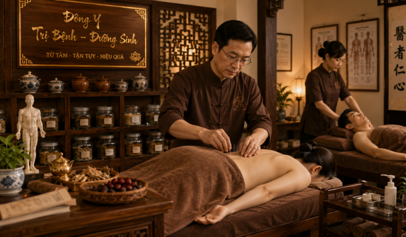 Ý tưởng kinh doanh phòng khám đông y kết hợp vật lý trị liệu