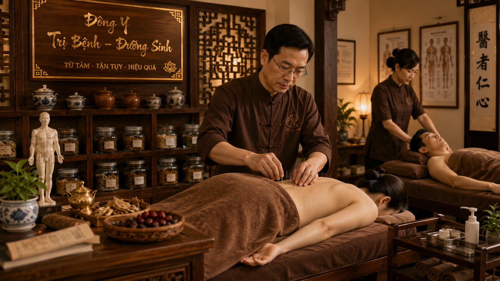 Ý tưởng kinh doanh phòng khám đông y kết hợp vật lý trị liệu