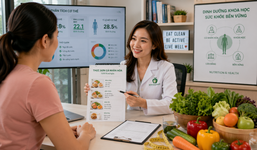 Ý tưởng kinh doanh dịch vụ tư vấn dinh dưỡng và chăm sóc sức khỏe cá nhân hóa