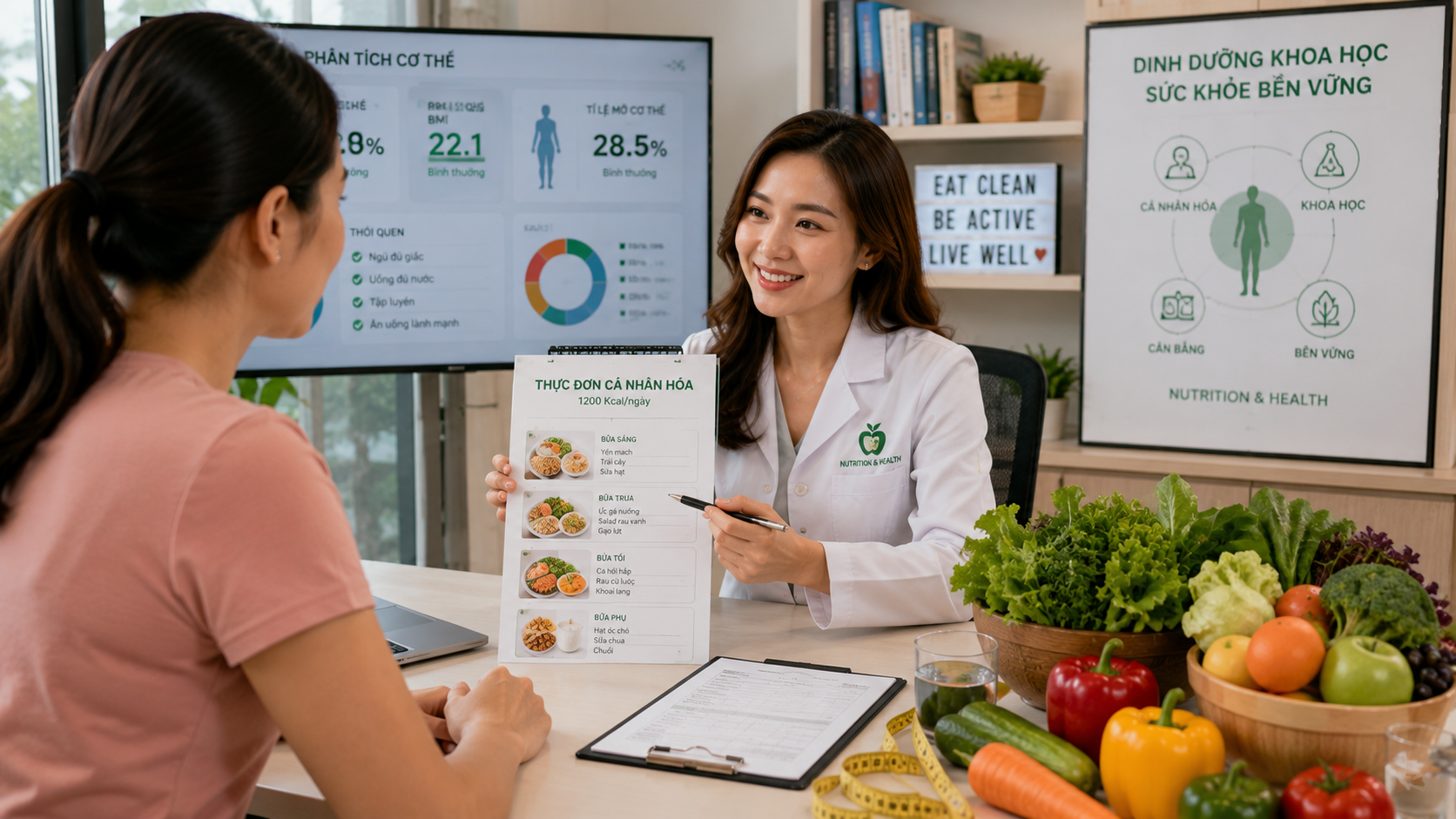 Ý tưởng kinh doanh dịch vụ tư vấn dinh dưỡng và chăm sóc sức khỏe cá nhân hóa