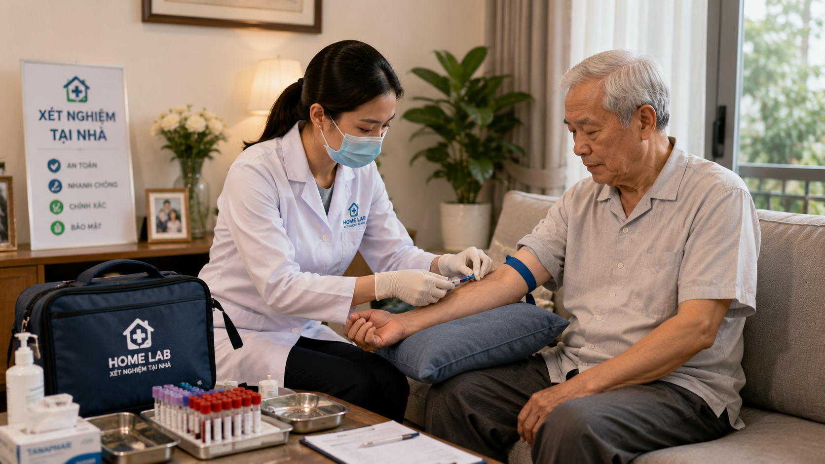 Ý tưởng kinh doanh dịch vụ xét nghiệm y tế tại nhà