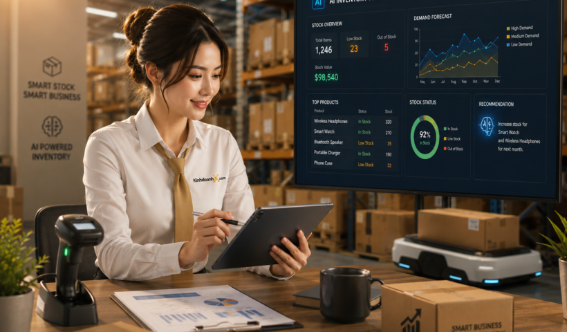 AI hỗ trợ quản lý kho và tồn kho tự động cho hộ kinh doanh SME