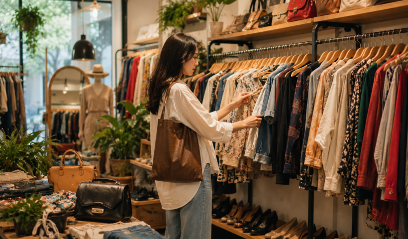 Ý tưởng kinh doanh cửa hàng ký gửi thời trang second-hand
