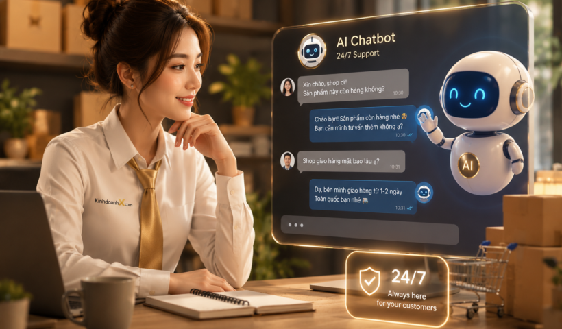 Ứng dụng chatbot AI chăm sóc khách hàng tự động cho SME