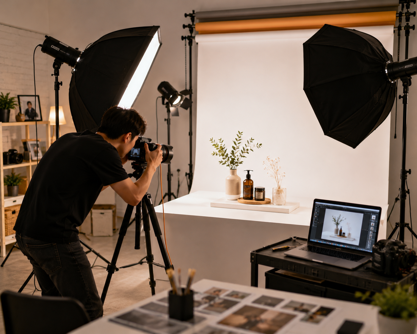 Mô hình kinh doanh studio chụp ảnh nhỏ và dịch vụ content sáng tạo