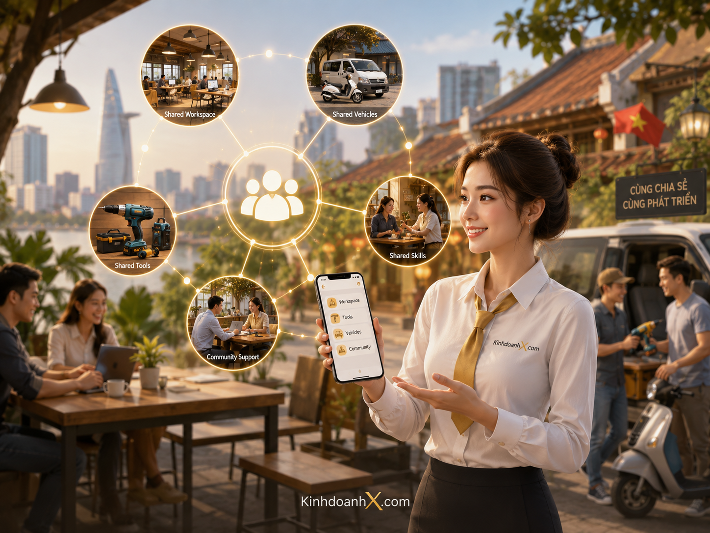 Kinh tế chia sẻ mở ra cơ hội kinh doanh mới nào cho hộ SME Việt Nam?
