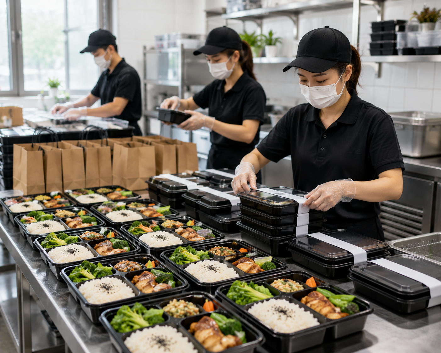 Ý tưởng kinh doanh cung cấp suất ăn trưa cho văn phòng và khu công nghiệp