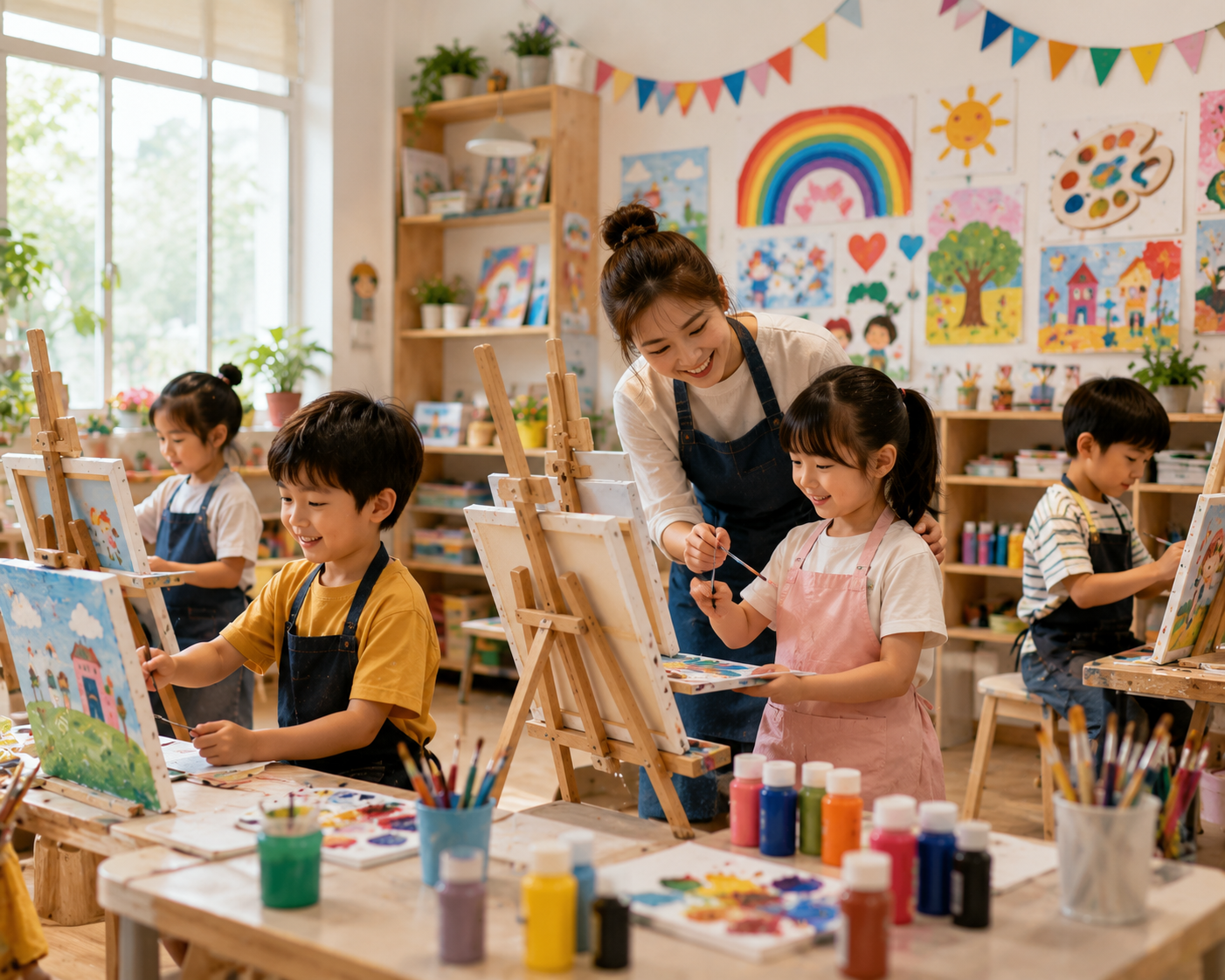 Ý tưởng kinh doanh lớp vẽ và nghệ thuật cho trẻ em cuối tuần