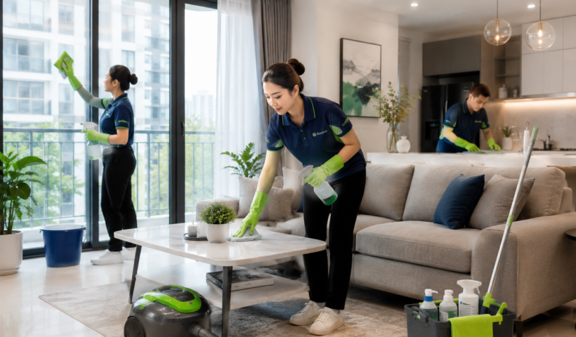Ý tưởng kinh doanh dịch vụ dọn dẹp nhà theo giờ cho khu dân cư