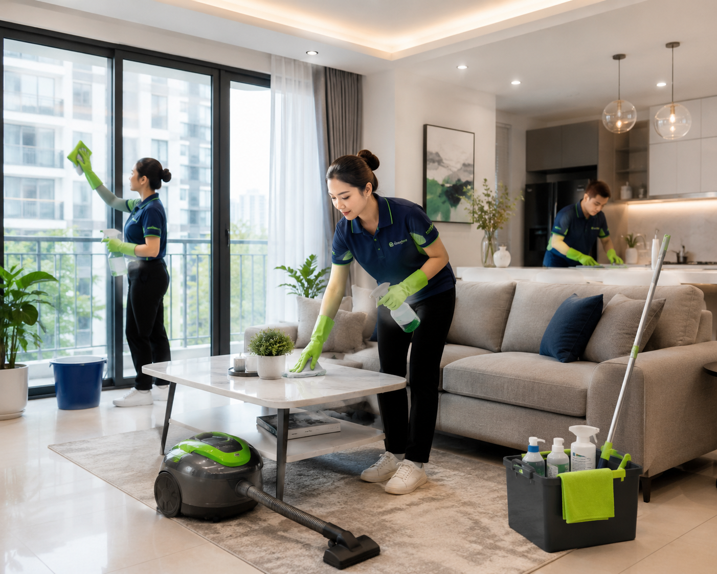 Ý tưởng kinh doanh dịch vụ dọn dẹp nhà theo giờ cho khu dân cư