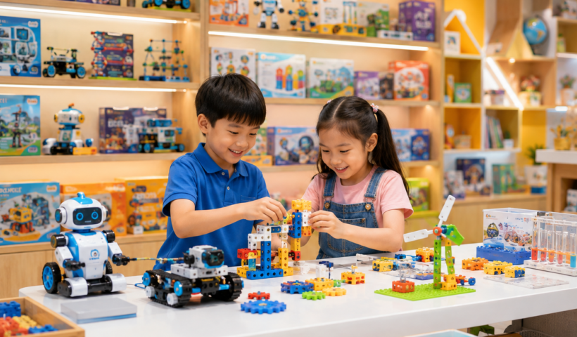 Ý tưởng kinh doanh cửa hàng đồ chơi giáo dục và STEM cho trẻ em
