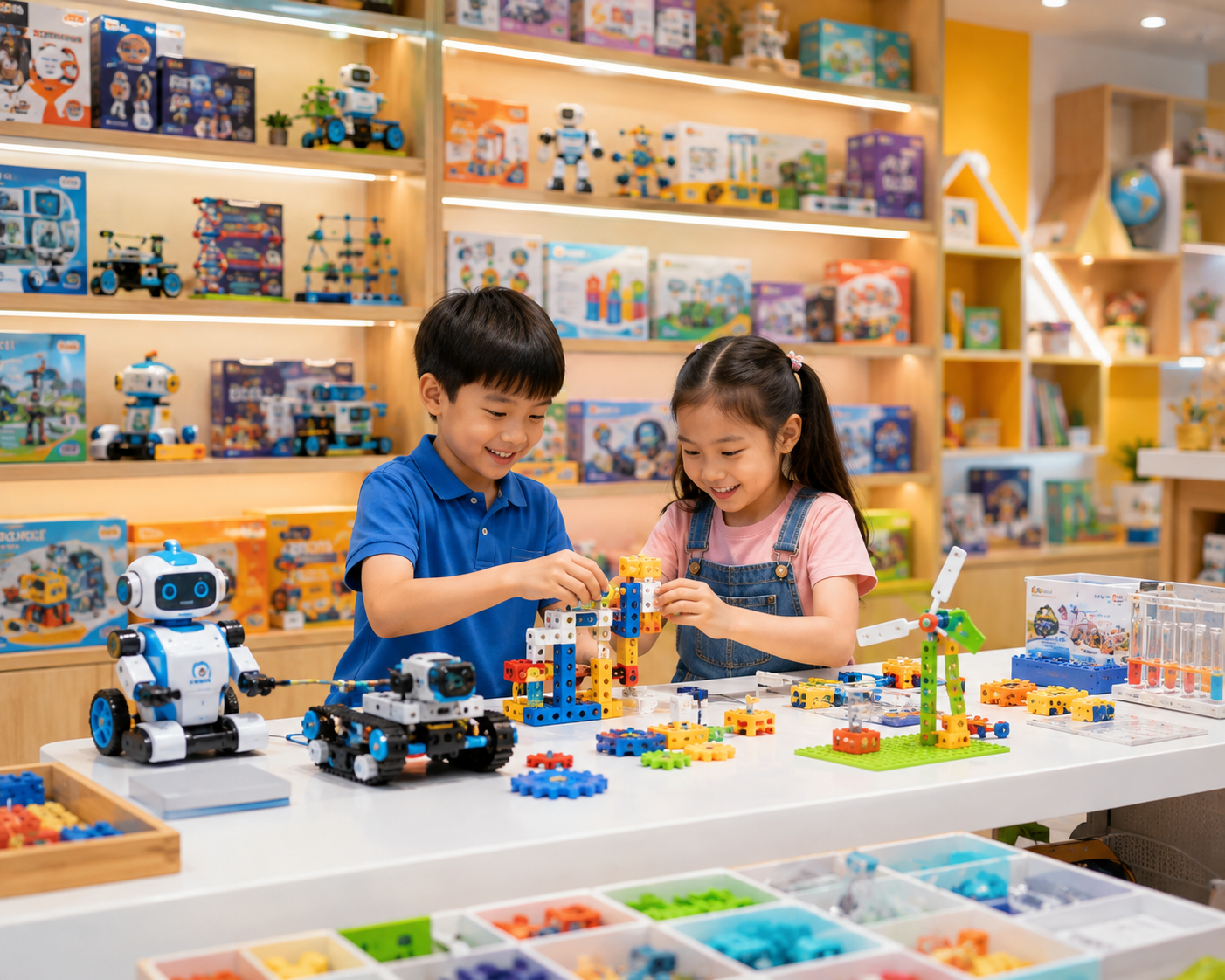 Ý tưởng kinh doanh cửa hàng đồ chơi giáo dục và STEM cho trẻ em