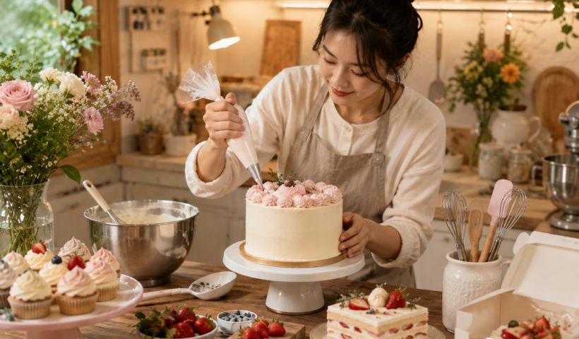 Ý tưởng kinh doanh tiệm bánh tại nhà nhận đặt theo yêu cầu