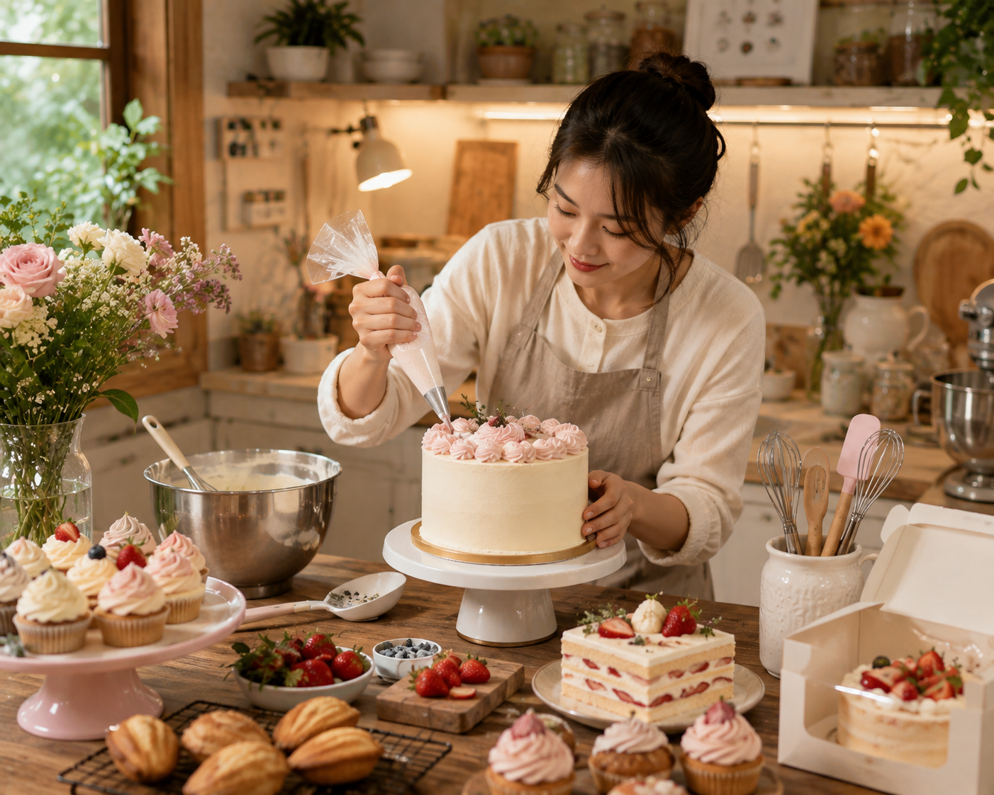 Ý tưởng kinh doanh tiệm bánh tại nhà nhận đặt theo yêu cầu