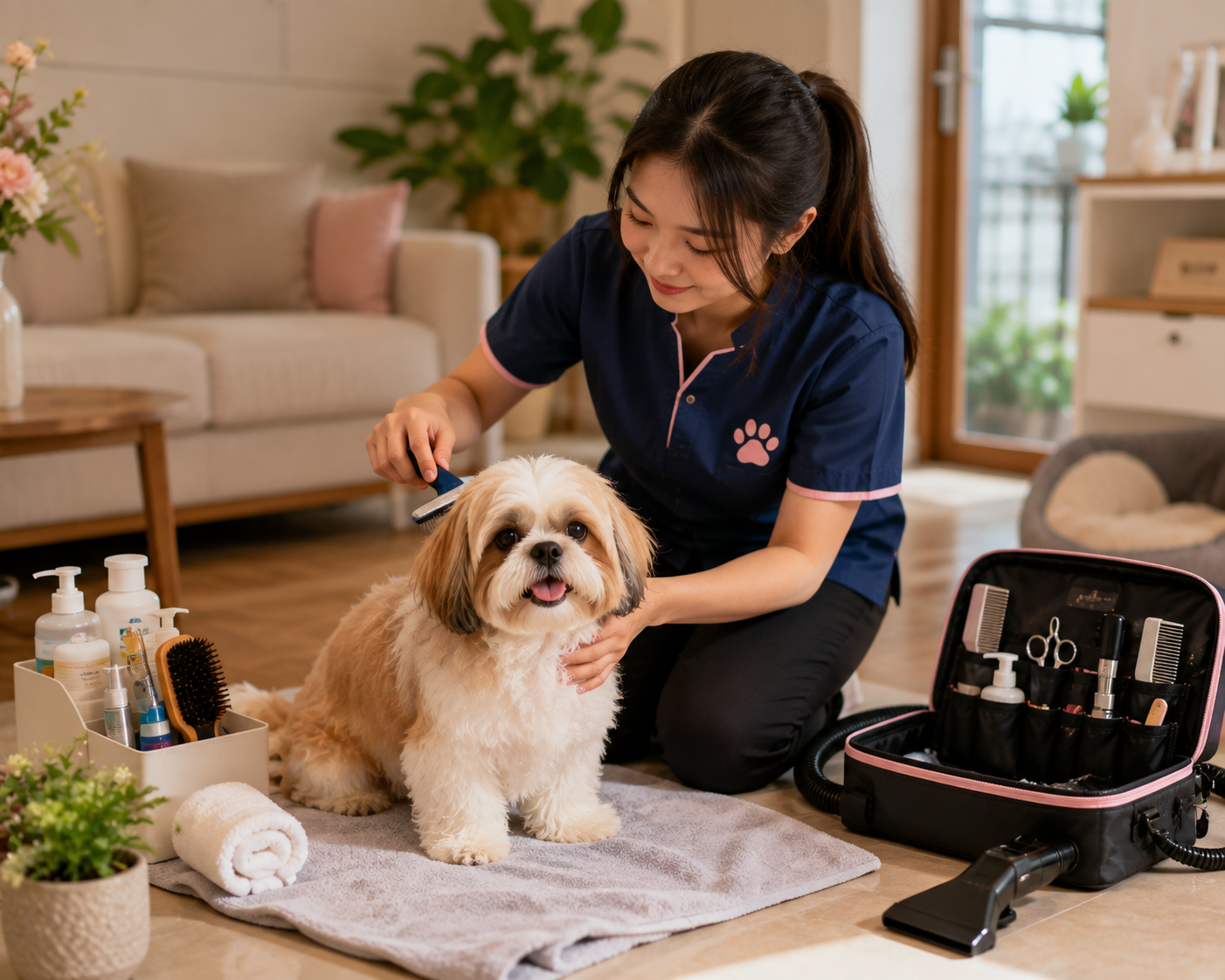 Ý tưởng kinh doanh dịch vụ chăm sóc thú cưng và thú y tại nhà
